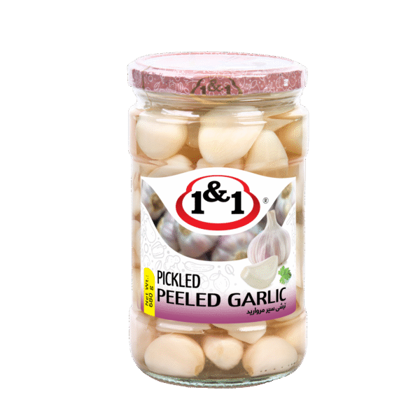 Pickled peeled Garlic
